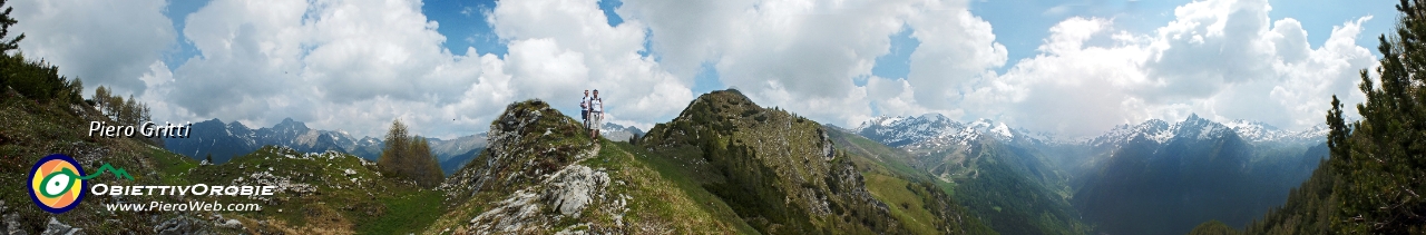 60 Panoramica in arrivo al Monte Brate....jpg